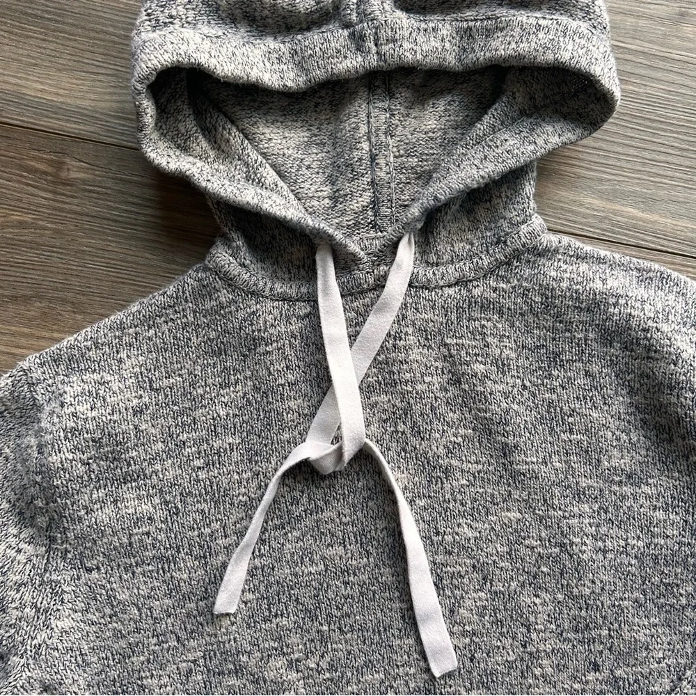 Banana Republic | Heritage Collection Heavyweight Hoodie in Heather Grey (Small)